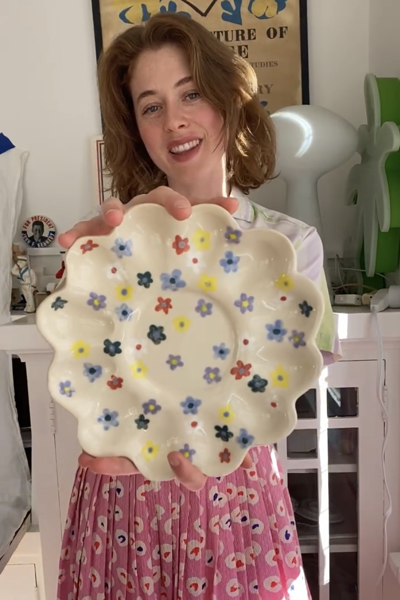 Handmade Ceramic Deviled Egg Tray | Unique Deviled Egg Plate — Rex